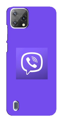 Чехол с принтом "Лого Viber" для Blackview A55