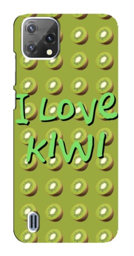 Силиконовый чехол с изображением "Love Kiwi" для Blackview A55