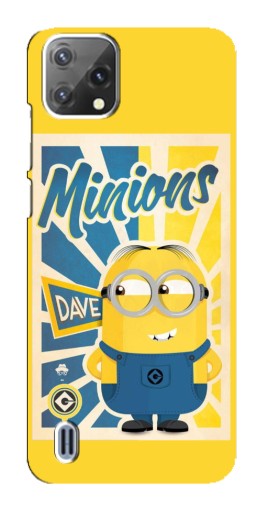 Силиконовый чехол с изображением "Minions" для Blackview A55