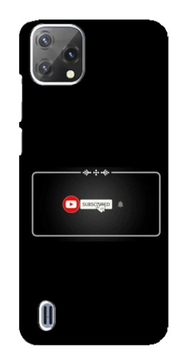 Чехол с печатью "subscribed" для Blackview A55