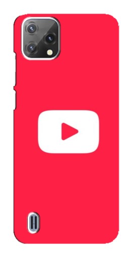 Силиконовый чехол с изображением "YouTube Кнопка" для Blackview A55