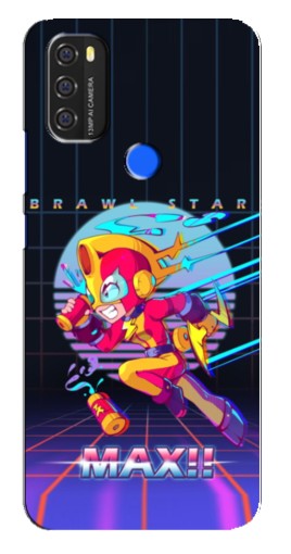 Чехол с принтом "Brawl MAX" для Blackview A70