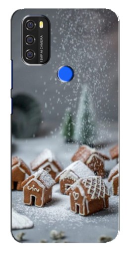 Чехол с картинкой "Домики из пряников" для Blackview A70
