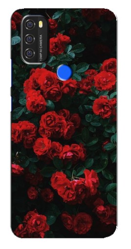 Чехол с принтом "Красные розы" для Blackview A70