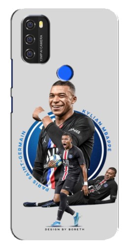 Силиконовый чехол с изображением "Kylian Mbappe" для Blackview A70
