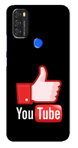 Чехол с печатью "Лайк YouTube" для Blackview A70