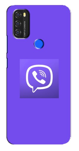 Чехол с принтом "Лого Viber" для Blackview A70