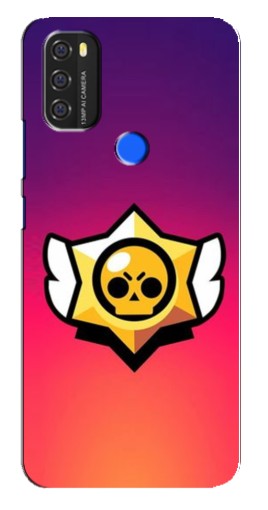 Чехол с принтом "Логотип Brawl Stars" для Blackview A70