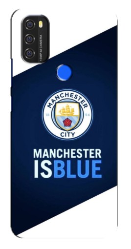 Силиконовый чехол с изображением "Manchester is Blue" для Blackview A70