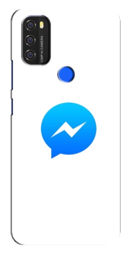 Чехол с картинкой "messenger logo" для Blackview A70