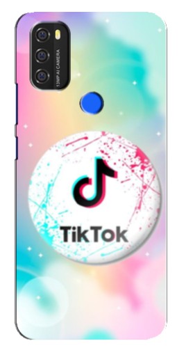 Чехол с картинкой "TikTok принт" для Blackview A70