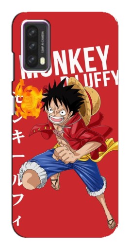 Чехол с печатью "Атакующий D Luffy" для Blackview A90