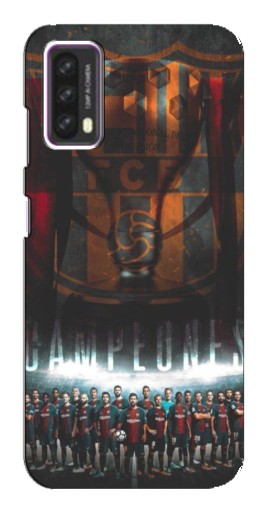 Силиконовый чехол с изображением "FCB Campeones" для Blackview A90