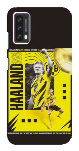 Силиконовый чехол с изображением "Golden Haaland" для Blackview A90