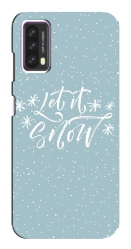 Чехол с картинкой "Let it Snow" для Blackview A90