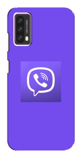 Силиконовый чехол с изображением "Лого Viber" для Blackview A90