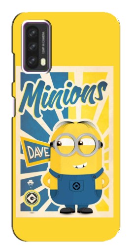 Силиконовый чехол с изображением "Minions" для Blackview A90