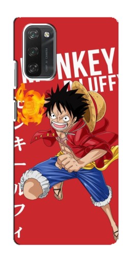 Чехол с картинкой "Атакующий D Luffy" для Blackview A100