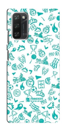 Чехол с печатью "Атрибутика Real Madrid" для Blackview A100