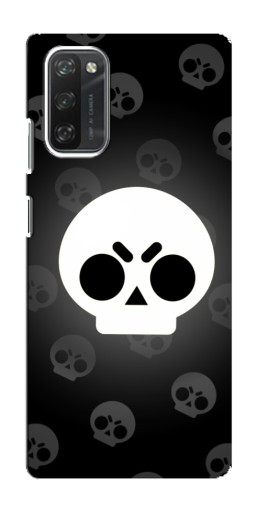 Чехол с печатью "Череп" для Blackview A100
