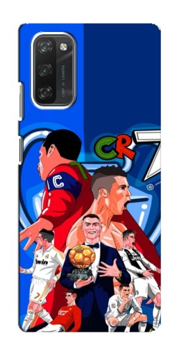 Силиконовый чехол с изображением "CR7" для Blackview A100