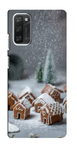 Чехол с печатью "Домики из пряников" для Blackview A100