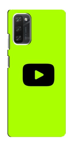 Силиконовый чехол с изображением "Кнопка Ютуба" для Blackview A100