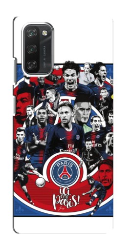Силиконовый чехол с изображением "Команда PSG" для Blackview A100