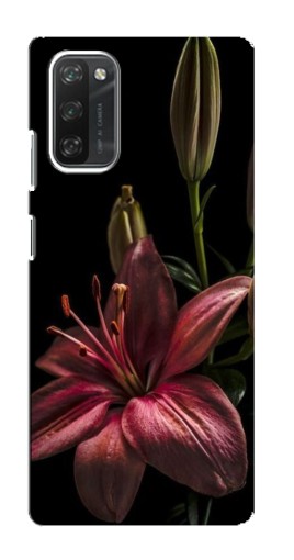 Чехол с картинкой "Красная лилия " для Blackview A100