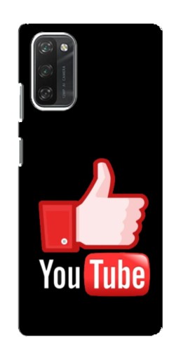 Чехол с картинкой "Лайк YouTube" для Blackview A100
