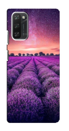 Чехол с картинкой "Лавандовое поле" для Blackview A100