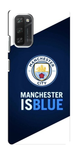 Чехол с печатью "Manchester is Blue" для Blackview A100
