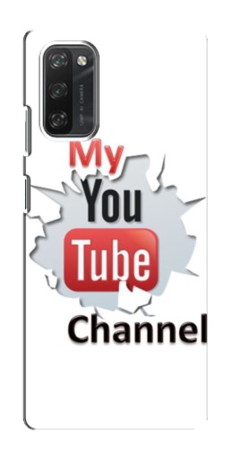 Чехол с картинкой "My YouTube" для Blackview A100