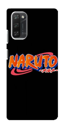 Чехол с картинкой "Надпись Naruto" для Blackview A100