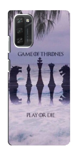 Чехол с картинкой "Play or Die" для Blackview A100