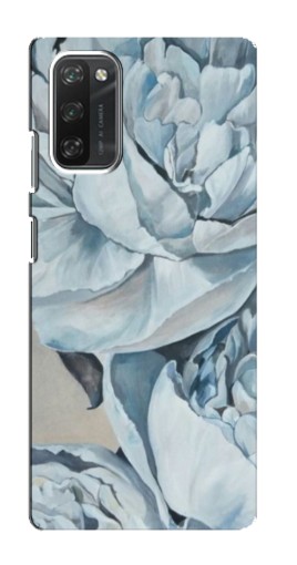 Чехол с картинкой "Рисунок пионы" для Blackview A100