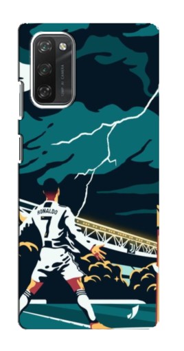 Чехол с принтом "Ronaldo празднование" для Blackview A100