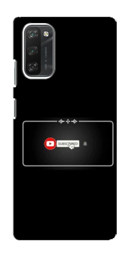 Силиконовый чехол с изображением "subscribed" для Blackview A100