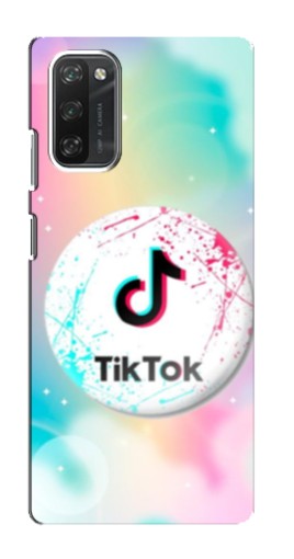Силиконовый чехол с изображением "TikTok принт" для Blackview A100