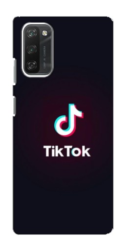 Чехол с принтом "TikTok темный" для Blackview A100