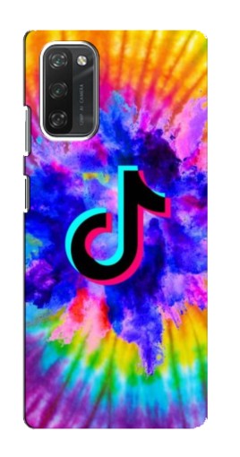 Чехол с печатью "TikTok в красках" для Blackview A100