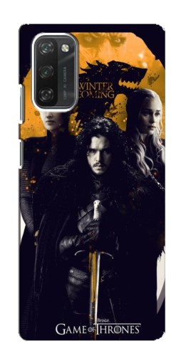 Чехол с печатью "Winter Coming" для Blackview A100