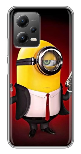 Чехол с принтом "Агент Миньон" для Xiaomi POCO X5 (5G)