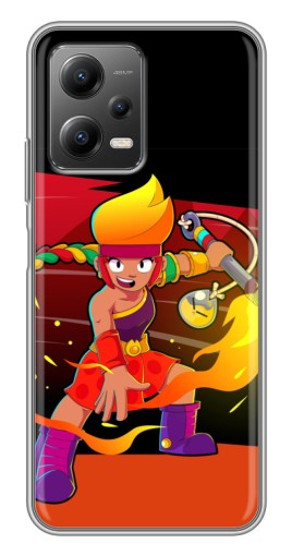 Чехол с печатью "Амбер в дуэли" для Xiaomi POCO X5 (5G)