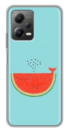 Чехол с печатью "Арбуз кит" для Xiaomi POCO X5 (5G)