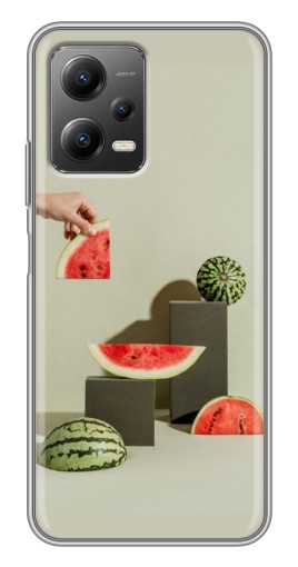 Чехол с печатью "Арт Арбузы" для Xiaomi POCO X5 (5G)