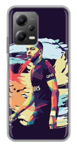 Чехол с принтом "ART Mbappe" для Xiaomi POCO X5 (5G)