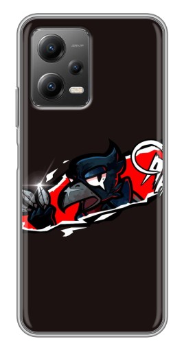 Чехол с принтом "Ассасин Ворон" для Xiaomi POCO X5 (5G)