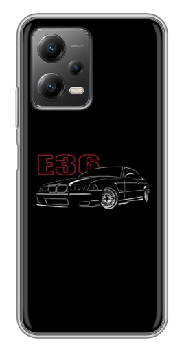 Силиконовый чехол с изображением "BMW E36" для Xiaomi POCO X5 (5G)