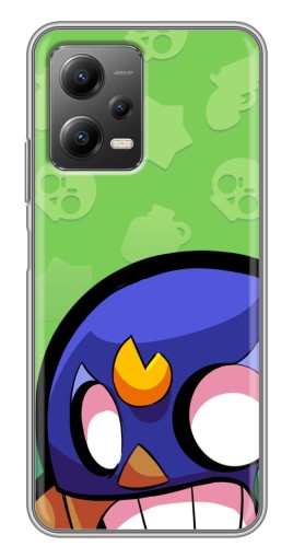 Чехол с печатью "Боец в маске" для Xiaomi POCO X5 (5G)